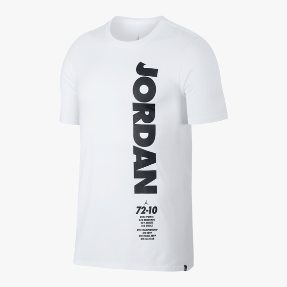 Nike Air Jordan Legacy AJ11 XI Retro 11 Concord T-Shirt BQ0260-100 (White/Black) - Picture 1 of 4